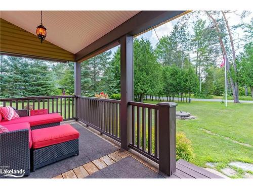1172 Dwight Beach Road, Dwight, ON - Outdoor With Deck Patio Veranda With Exterior