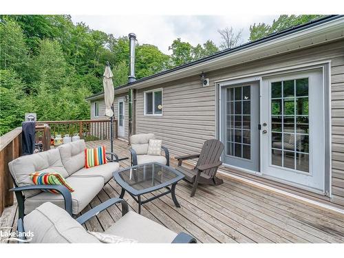 541 White House Road, Huntsville, ON - Outdoor With Deck Patio Veranda With Exterior