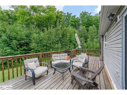 541 White House Road, Huntsville, ON - Outdoor With Deck Patio Veranda With Exterior