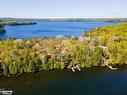 1397 Port Cunnington Road, Dwight, ON  - Outdoor With Body Of Water With View 