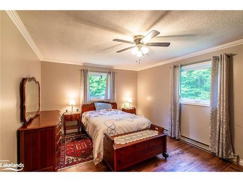 1083 Point Ideal Road, Dwight, ON - Indoor Photo Showing Bedroom