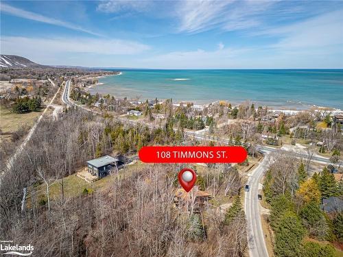 108 Timmons Street, Craigleith, ON - Outdoor With Body Of Water With View