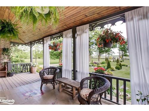 3202 County 124 Road, Duntroon, ON - Outdoor With Deck Patio Veranda With Exterior