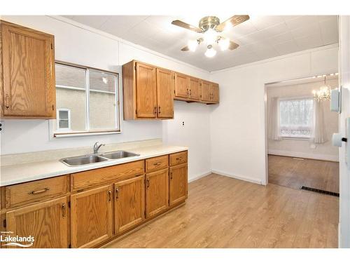 200 St. Vincent Street, Meaford Municipality, ON - Indoor Photo Showing Kitchen With Double Sink