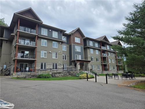 402-391B Manitoba Street, Bracebridge, ON - Outdoor With Balcony With Facade