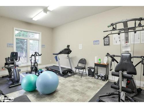 402-391B Manitoba Street, Bracebridge, ON - Indoor Photo Showing Gym Room