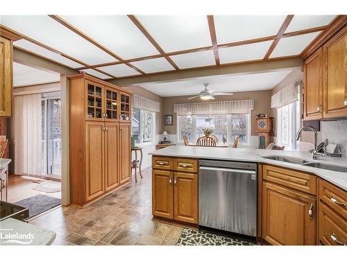 365 Cedar Street, Midland, ON - Indoor Photo Showing Kitchen With Double Sink