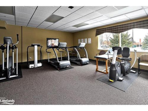 204-91 Raglan Street, Collingwood, ON - Indoor Photo Showing Gym Room