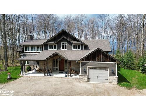 177 Osprey Heights Road, Grey Highlands, ON - Outdoor With Facade