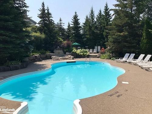 112-110 Fairway Court, The Blue Mountains, ON - Outdoor With In Ground Pool With Backyard