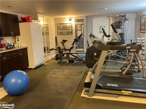 615 Seagull Lake Road, Arnstein, ON - Indoor Photo Showing Gym Room
