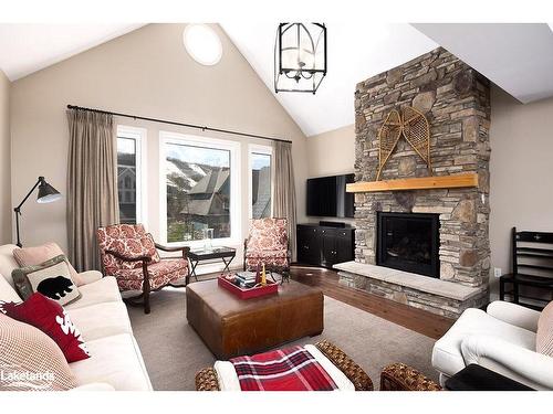 150 National Drive, The Blue Mountains, ON - Indoor Photo Showing Living Room With Fireplace