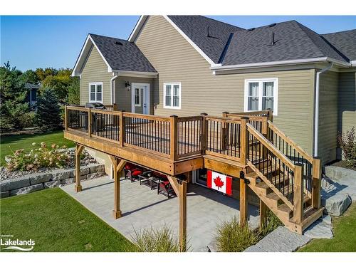 147 Rue Eric, Lafontaine, ON - Outdoor With Deck Patio Veranda With Exterior