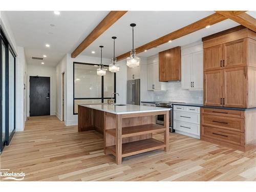 401-18 Campus Trail, Huntsville, ON - Indoor Photo Showing Kitchen With Upgraded Kitchen
