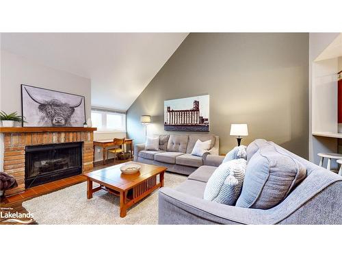 214 Escarpment Crescent, Collingwood, ON - Indoor Photo Showing Living Room With Fireplace