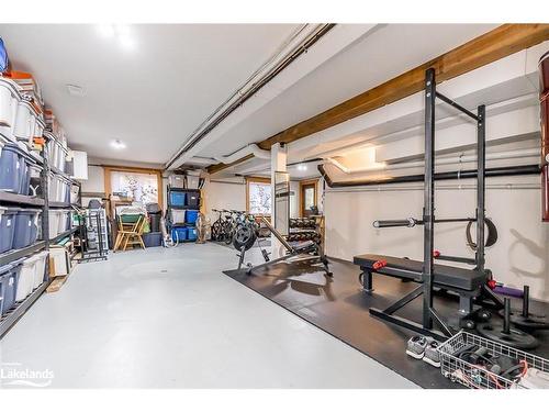 64 Golf Course Road, Bracebridge, ON - Indoor Photo Showing Gym Room