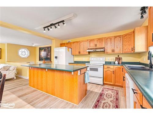 61 Country Crescent, Meaford, ON - Indoor Photo Showing Kitchen With Double Sink