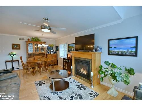 20 53Rd Street S, Wasaga Beach, ON - Indoor Photo Showing Living Room With Fireplace