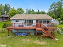 9 Courland Road, Ahmic Harbour, ON  - Outdoor With Deck Patio Veranda With Exterior 
