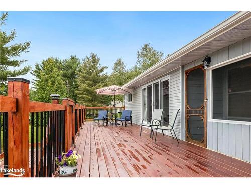 9 Courland Road, Ahmic Harbour, ON - Outdoor With Deck Patio Veranda With Exterior