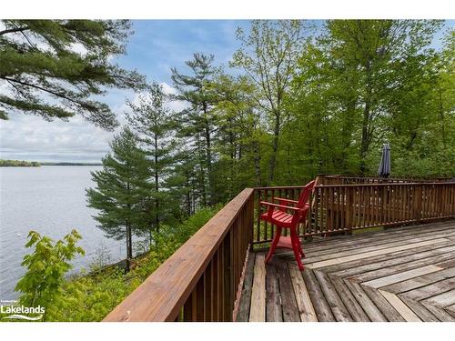 18 Miller Island, Gravenhurst, ON - Outdoor With Body Of Water With Deck Patio Veranda With View