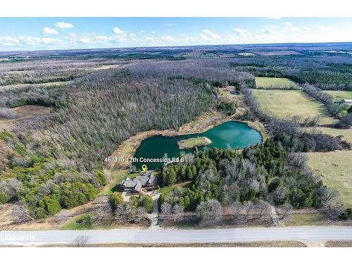 467370 12Th Concession B Road, Grey Highlands, ON - Outdoor With View