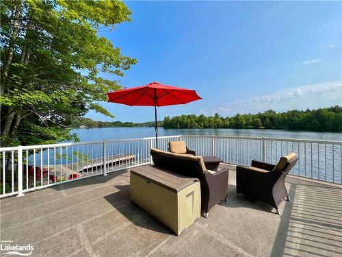1127 Tondern Island Road, Muskoka Lakes, ON - Outdoor With Body Of Water With Deck Patio Veranda With Exterior