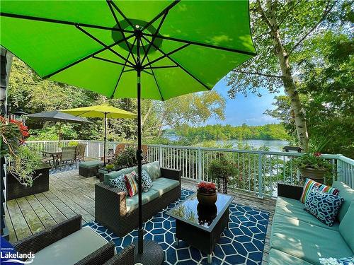 1127 Tondern Island Road, Muskoka Lakes, ON - Outdoor With Deck Patio Veranda With Exterior