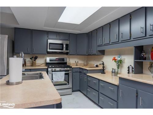 181 Holditch Street, Bracebridge, ON - Indoor Photo Showing Kitchen With Double Sink