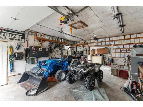 1272 Little Bob Lake Road, Minden Hills, ON - Indoor Photo Showing Garage