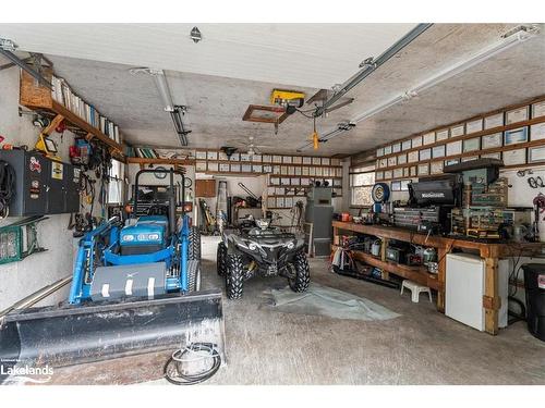 1272 Little Bob Lake Road, Minden Hills, ON - Indoor Photo Showing Garage