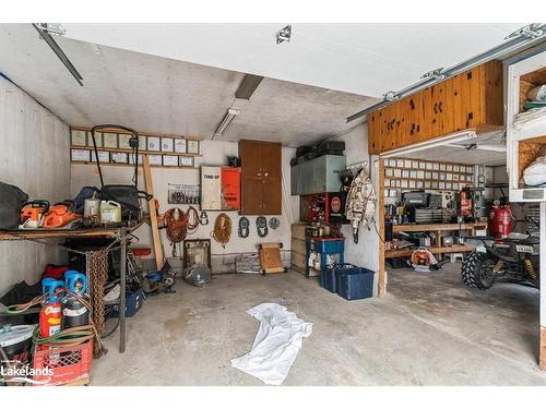 1272 Little Bob Lake Road, Minden Hills, ON - Indoor Photo Showing Garage