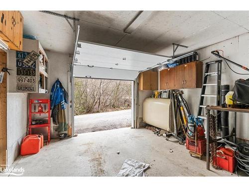 1272 Little Bob Lake Road, Minden Hills, ON - Indoor Photo Showing Garage