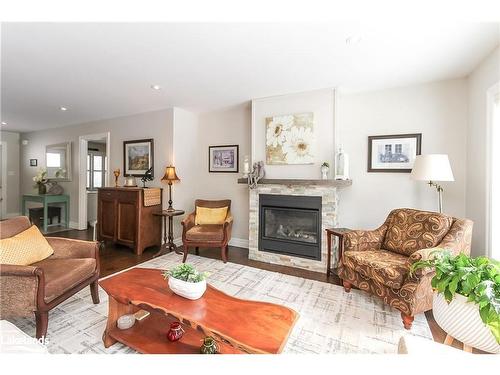 52 29Th Street N, Wasaga Beach, ON - Indoor Photo Showing Living Room With Fireplace