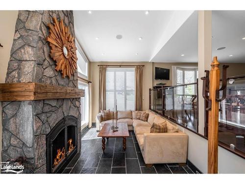 461 Arpin Street, Port Mcnicoll, ON - Indoor Photo Showing Living Room With Fireplace
