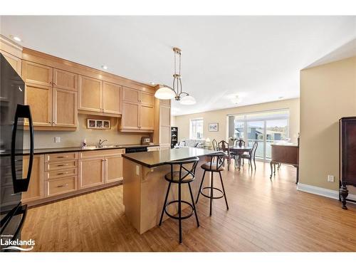 308-20C Silver Birch Court, Parry Sound, ON - Indoor Photo Showing Kitchen With Double Sink