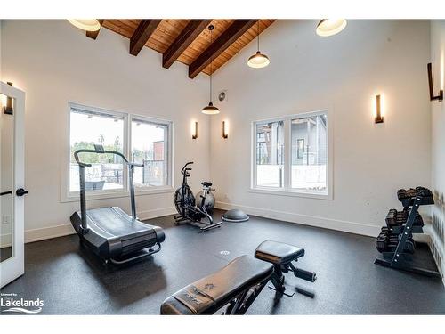 207-12 Beckwith Lane, The Blue Mountains, ON - Indoor Photo Showing Gym Room