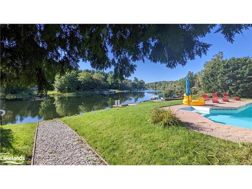1815 Peninsula Point Road, Severn, ON - Outdoor With Body Of Water With View