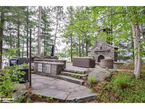 0 M  (Mossy Rock) Island, Port Carling, ON - Outdoor With Deck Patio Veranda