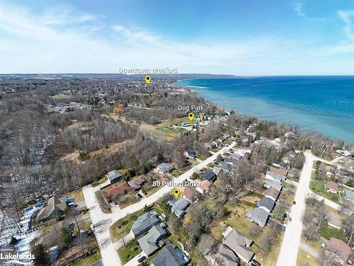 80 Pollard Drive, Meaford, ON - Outdoor With Body Of Water With View