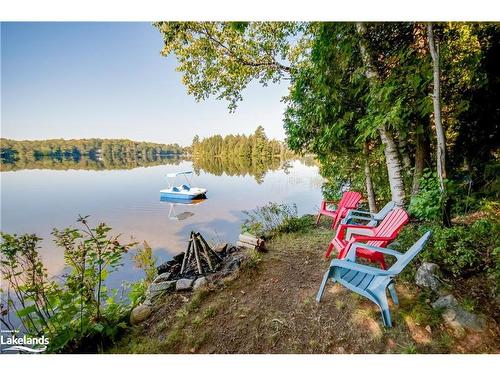 555 North Bay Lake Road, Emsdale, ON - Outdoor With Body Of Water With View