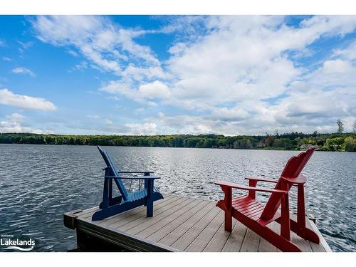 180 Farlain Lake Road E, Tiny, ON - Outdoor With Body Of Water With Deck Patio Veranda With View