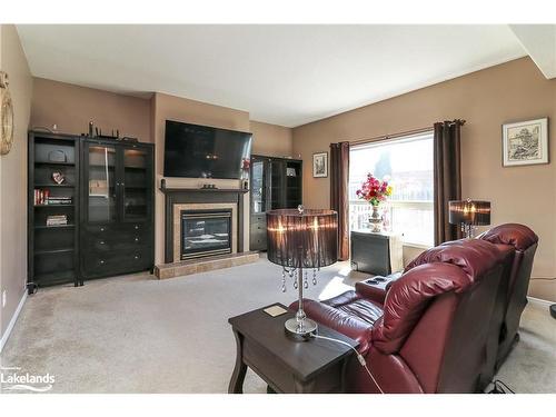 26 Chantler Road, Alliston, ON - Indoor Photo Showing Living Room With Fireplace