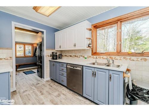 53 Todholm Drive, Port Carling, ON - Indoor Photo Showing Kitchen With Double Sink