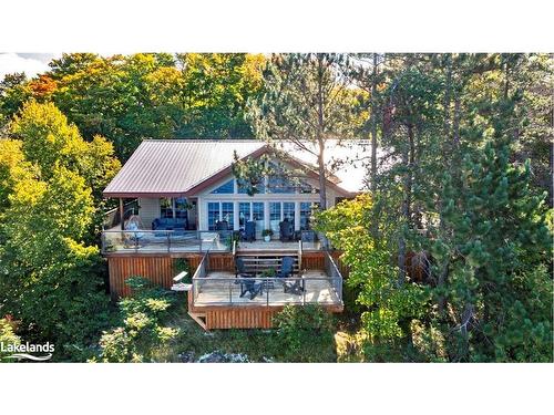 89 Mclennan Lane, Parry Sound, ON - Outdoor With Body Of Water With Deck Patio Veranda With View