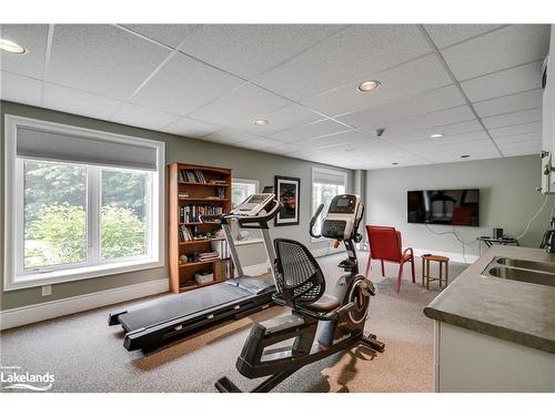 207-391 James Street W, Gravenhurst, ON - Indoor Photo Showing Gym Room