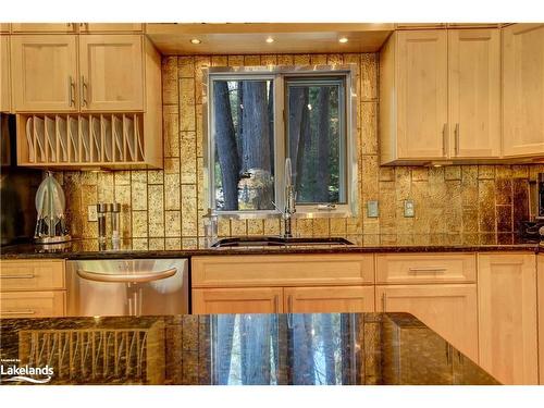 916 Siberia Rd, Madawaska, ON - Indoor Photo Showing Kitchen With Double Sink