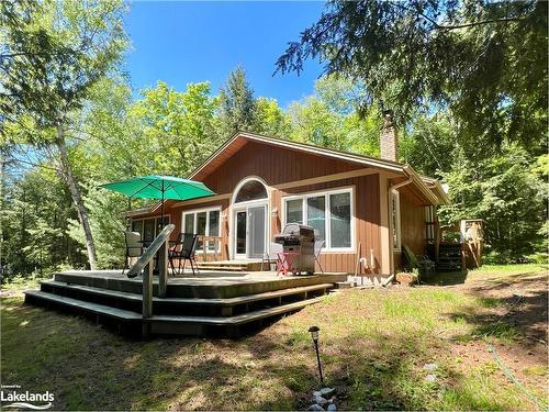 1080 Bonnyville Road, Haliburton, ON - Outdoor With Deck Patio Veranda