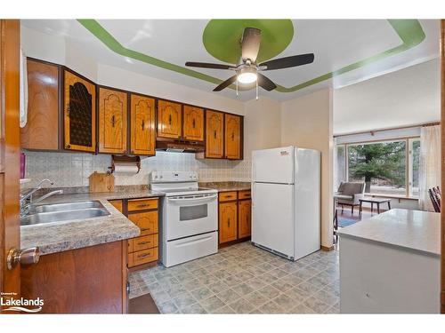 51 Tucson Road, Tiny, ON - Indoor Photo Showing Kitchen With Double Sink