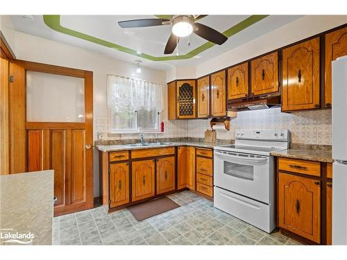 51 Tucson Road, Tiny, ON - Indoor Photo Showing Kitchen With Double Sink